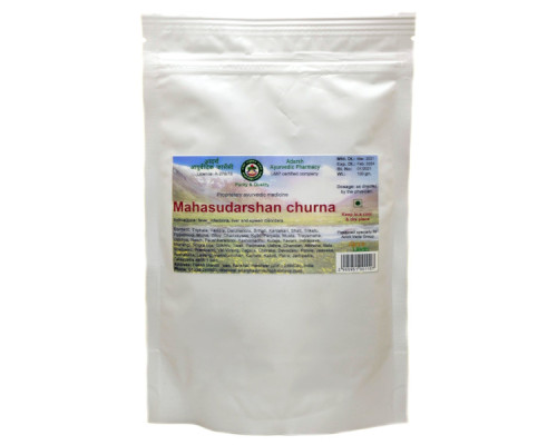 Mahasudarshan churna Adarsh Ayurvedic, 100 grams