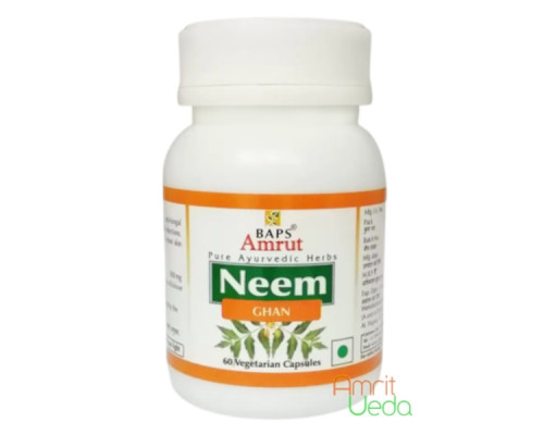 Neem ghan BAPS Amruth, 60 capsules