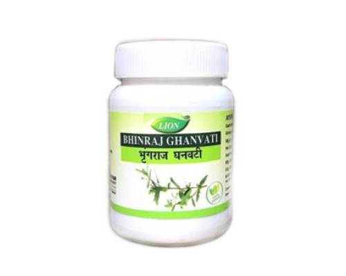 Bhringaraj ghan Lion, 30 grams - 100 tablets