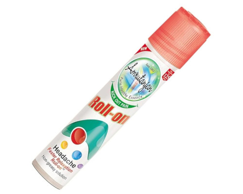 Headache relief roll-on (Headache Faster Relaxation roll-on), 10 ml Amrutanjan