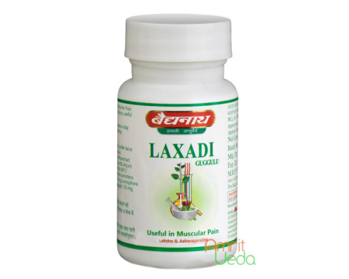 Laxadi Guggulu Baidyanath, 80 tablets - 30 grams