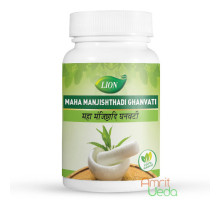 Maha Manjishthadi ghan, 100 tablets - 30 grams