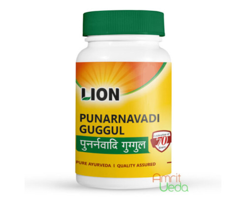 Punarnavadi Guggul Lion, 100 tablets - 75 grams