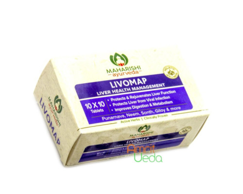 Livomap Maharishi Ayurveda, 100 tablets