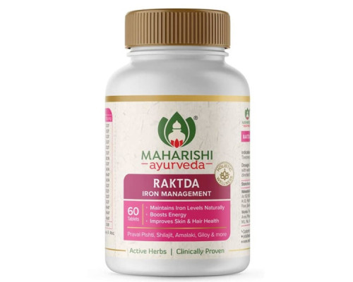 Raktda Maharishi Ayurveda, 60 tablets