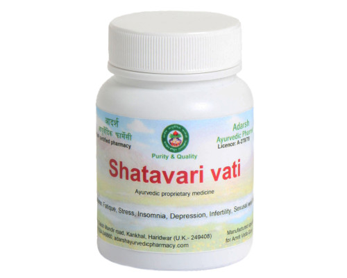 Shatavari vati Adarsh Ayurvedic, 100 grams ~ 180 tablets