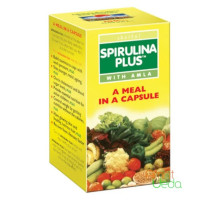 Spirulina plus with Amla, 60 capsules