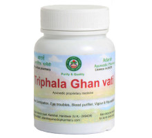 Triphala ghan, 100 grams ~ 200 tablets