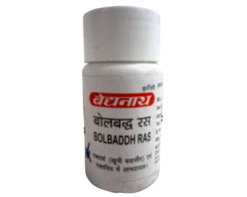 Bolbaddh Ras Baidyanath, 80 tablets