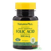 Folic acid 800 mcg, 90 Tablets