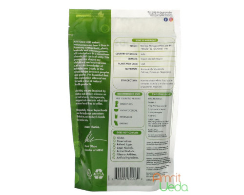 Moringa churna MRM Nutrition, 240 grams