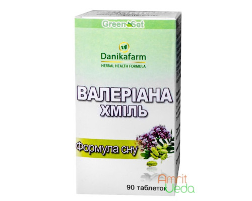 Valeriana - Hops Danikafarm, 90 tablets