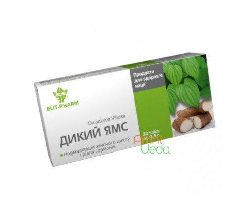 Wild Yam Elit-Pharm, 30 tablets