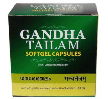 Gandha tailam, 100 capsules