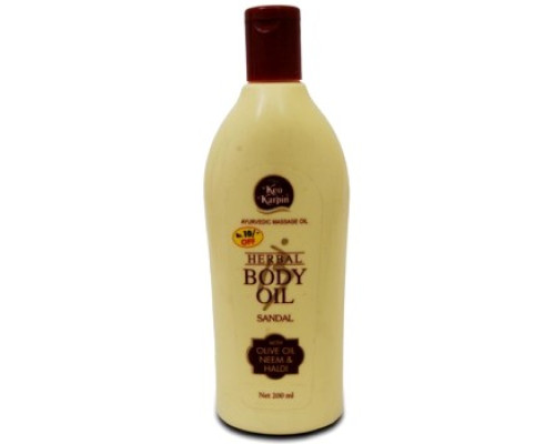 Body oil Sandal Keo Karpin, 200 ml