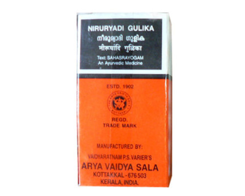 Niruryadi gulika Kottakkal, 100 tablets