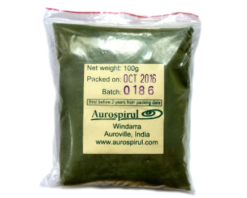 Spirulina churna Aurospirul, 100 grams