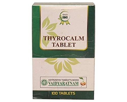 Thyrocalm Vaidyaratnam, 100 tablets