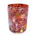 Glass multicolored Murano, 350 ml