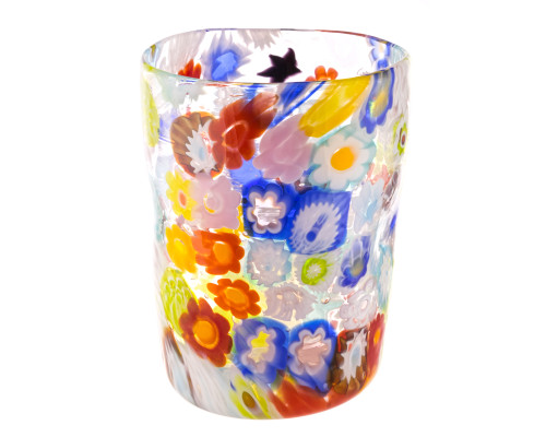 Glass multicolored Murano, 350 ml